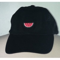 Victorias Secret PINK Baseball Hat Black Watermelon Cap  eb-68490167
